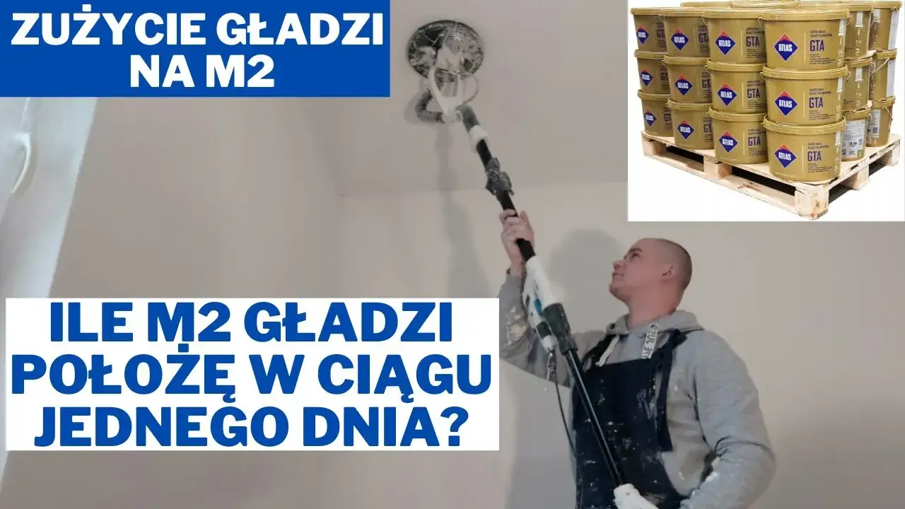 Zdjęcie Gładź szpachlowa ile na m2? Sprawdź, ile zaoszczędzisz na materiale